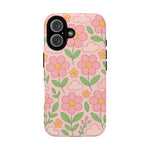 Floral Tough MagSafe Magnetic Phone Case - Stylish Protection for Your Device