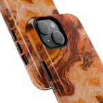 Amber Agate Marble iPhone Case — compatible with MagSafe - Shamo's