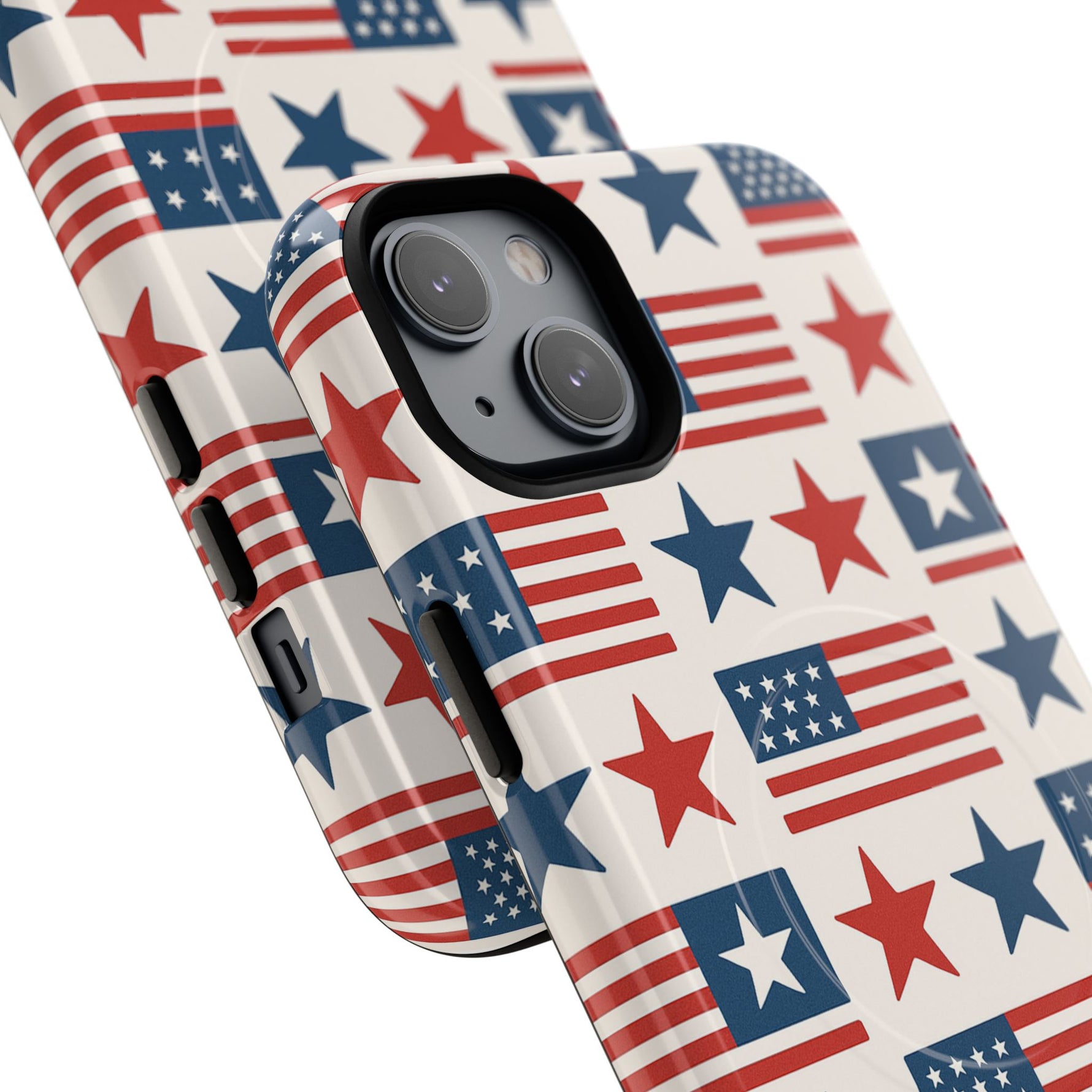 Patriotic American Flag iPhone Case | MagSafe - Shamo's