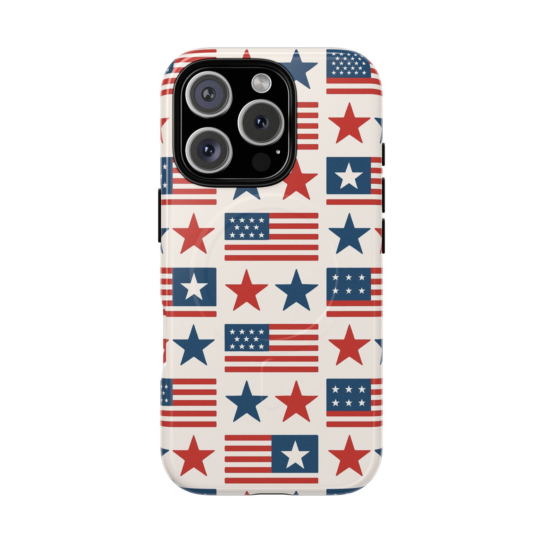 Patriotic American Flag iPhone Case | MagSafe - Shamo's