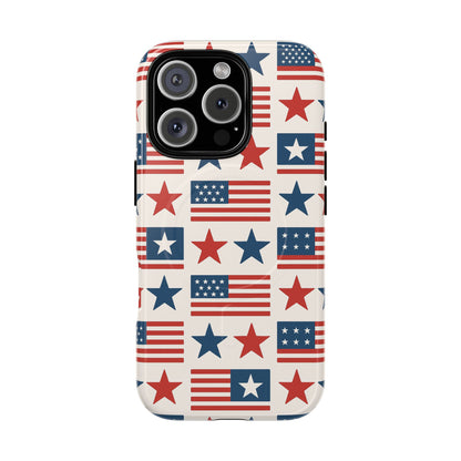 Patriotic American Flag iPhone Case | MagSafe