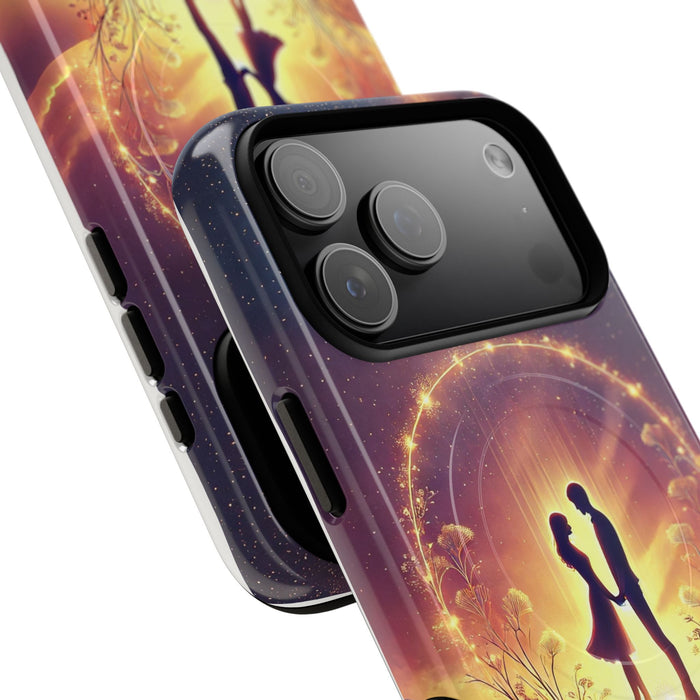 MagSafe Phone Case - Love Couple Design - Tough Magnetic Cases for iPhone 17 and more