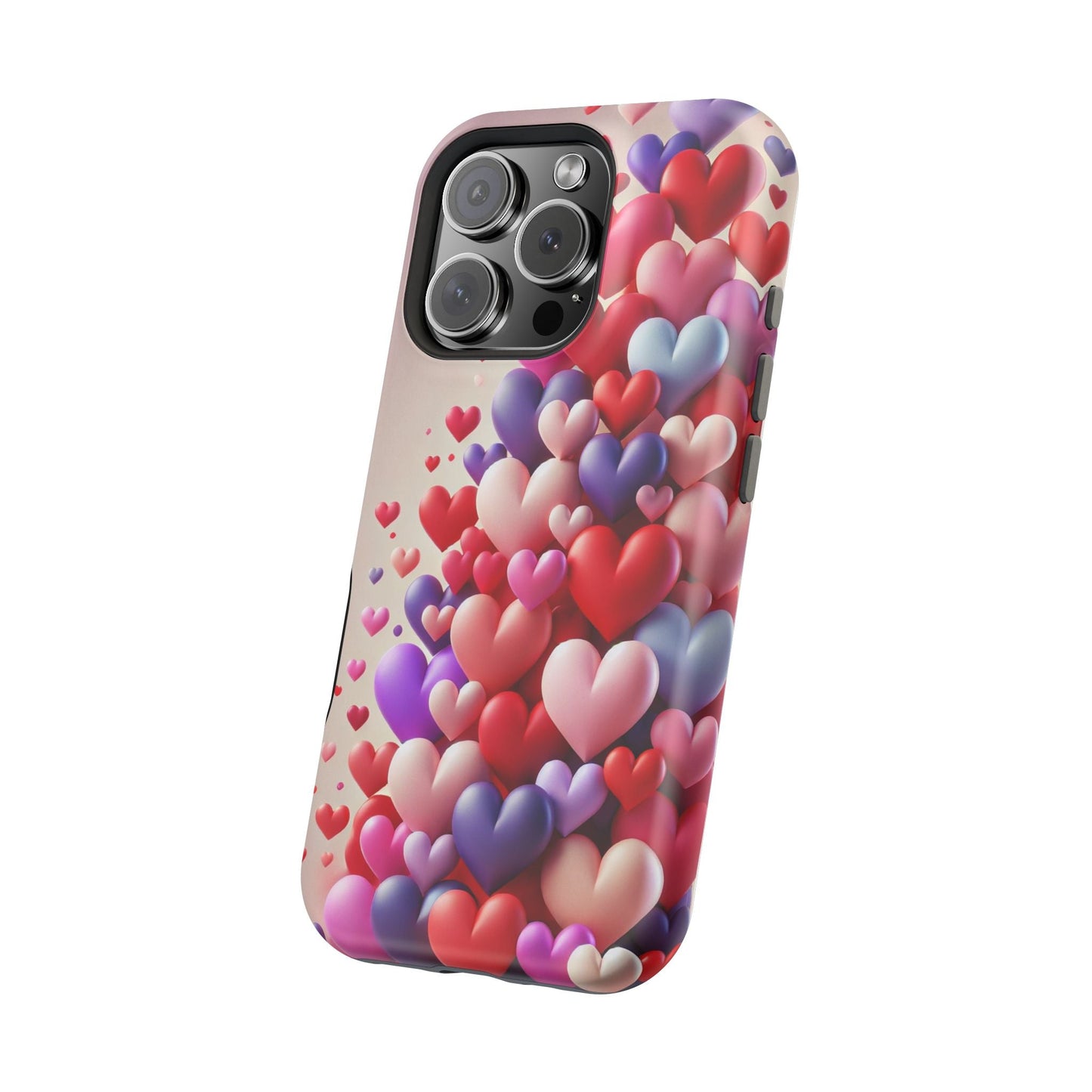 Love Hearts MagSafe iPhone Case — Magnetic, Impact-Resistant  Shamo's