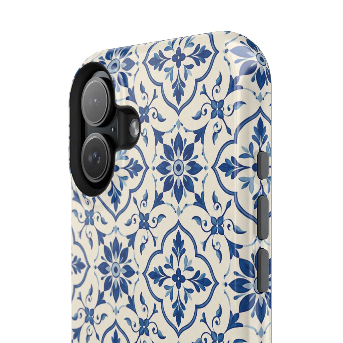 Lisbon Tile – Blue Ornamental MagSafe Phone Case