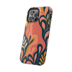 Floral Feminine Abstract MagSafe Impact-Resistant iPhone Case  Shamo's