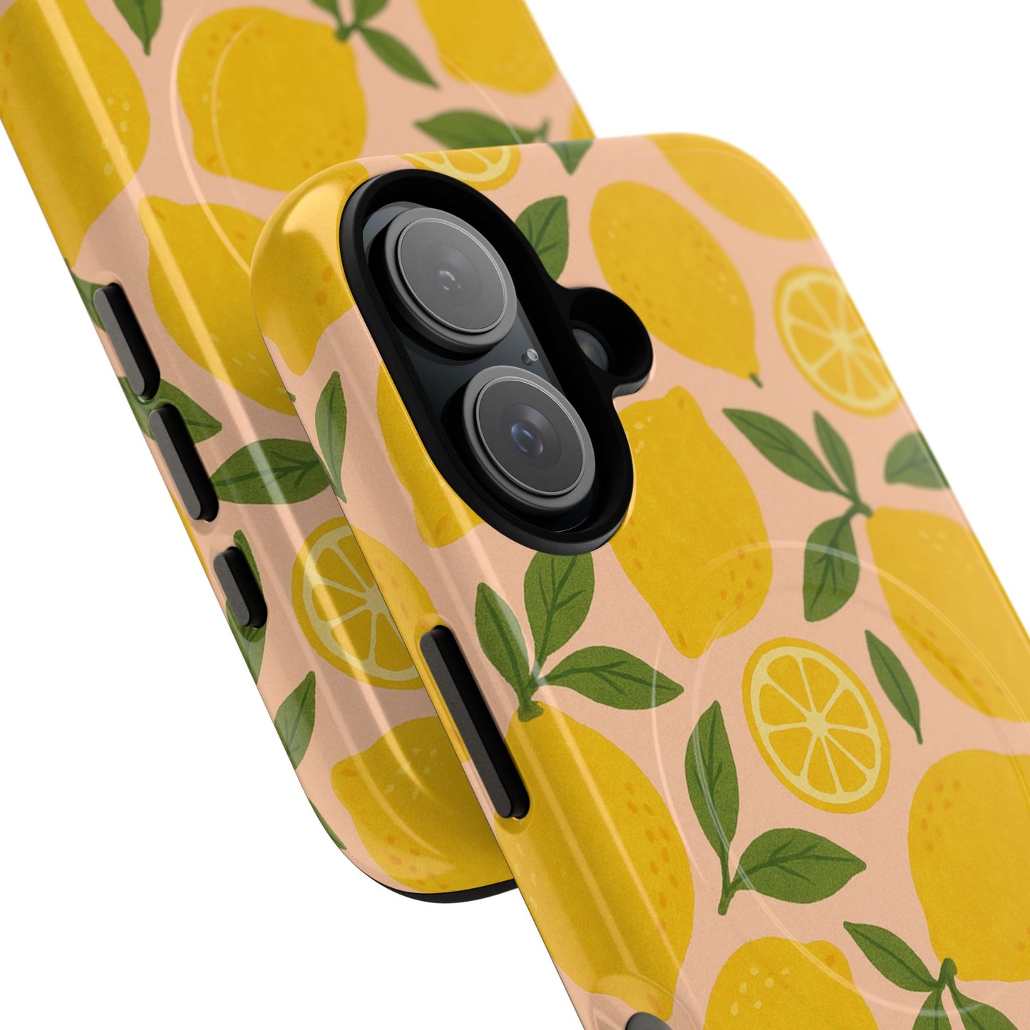 Lemon Fruit Design iPhone Case | MagSafe Compatible