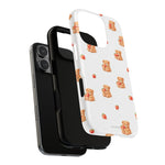 Strawberry Teddy iPhone Case with MagSafe