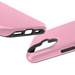 Cotton Candy Pastel Pink Impact-Resistant Phone Case | Slim Protective MagSafe-Compatible Cover