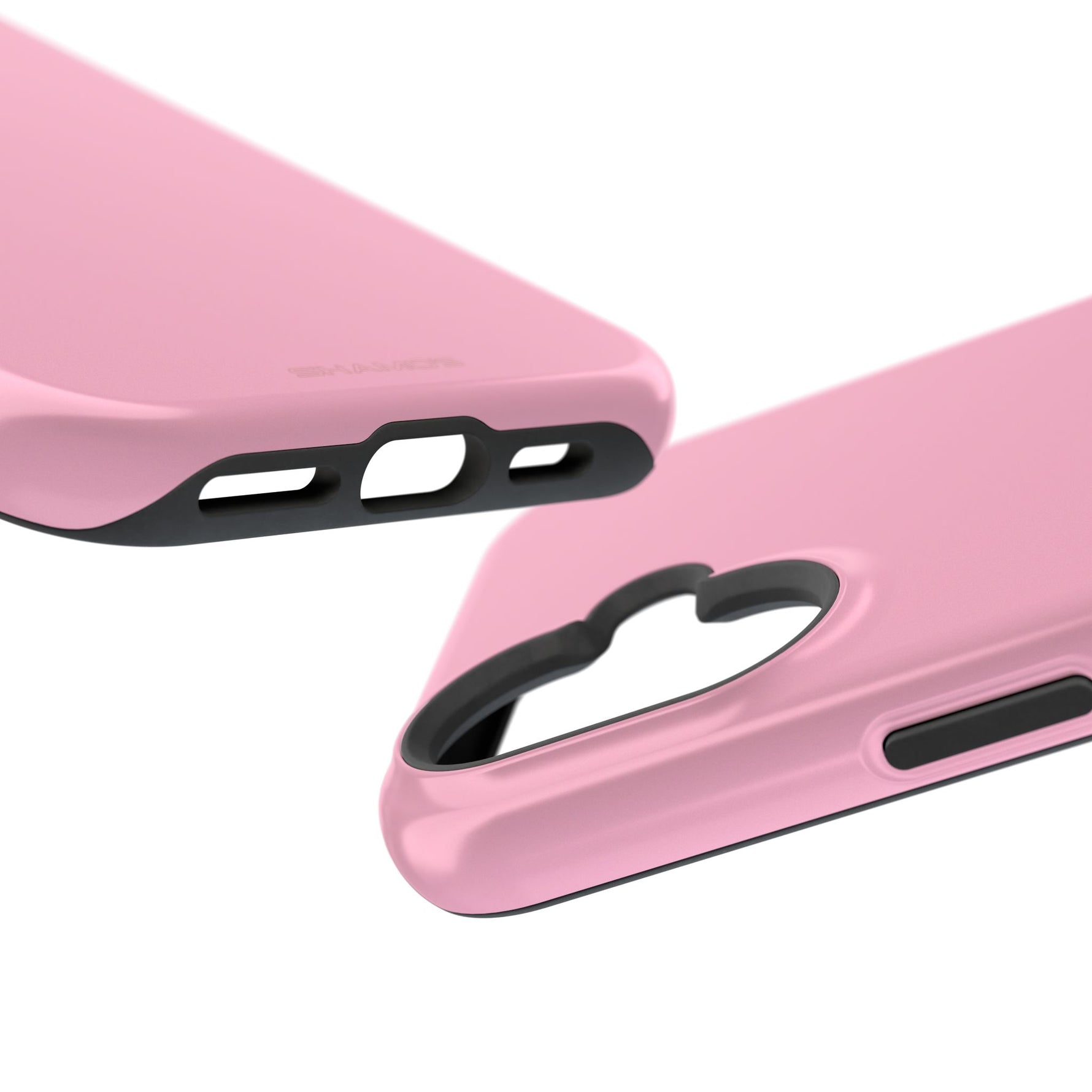 Cotton Candy Pastel Pink Impact-Resistant Phone Case | Slim Protective MagSafe-Compatible Cover