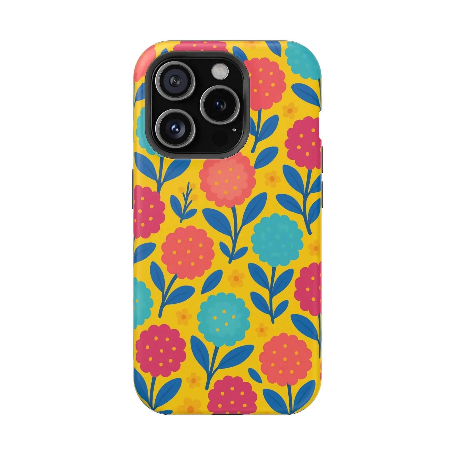 Vibrant Floral MagSafe Phone Case