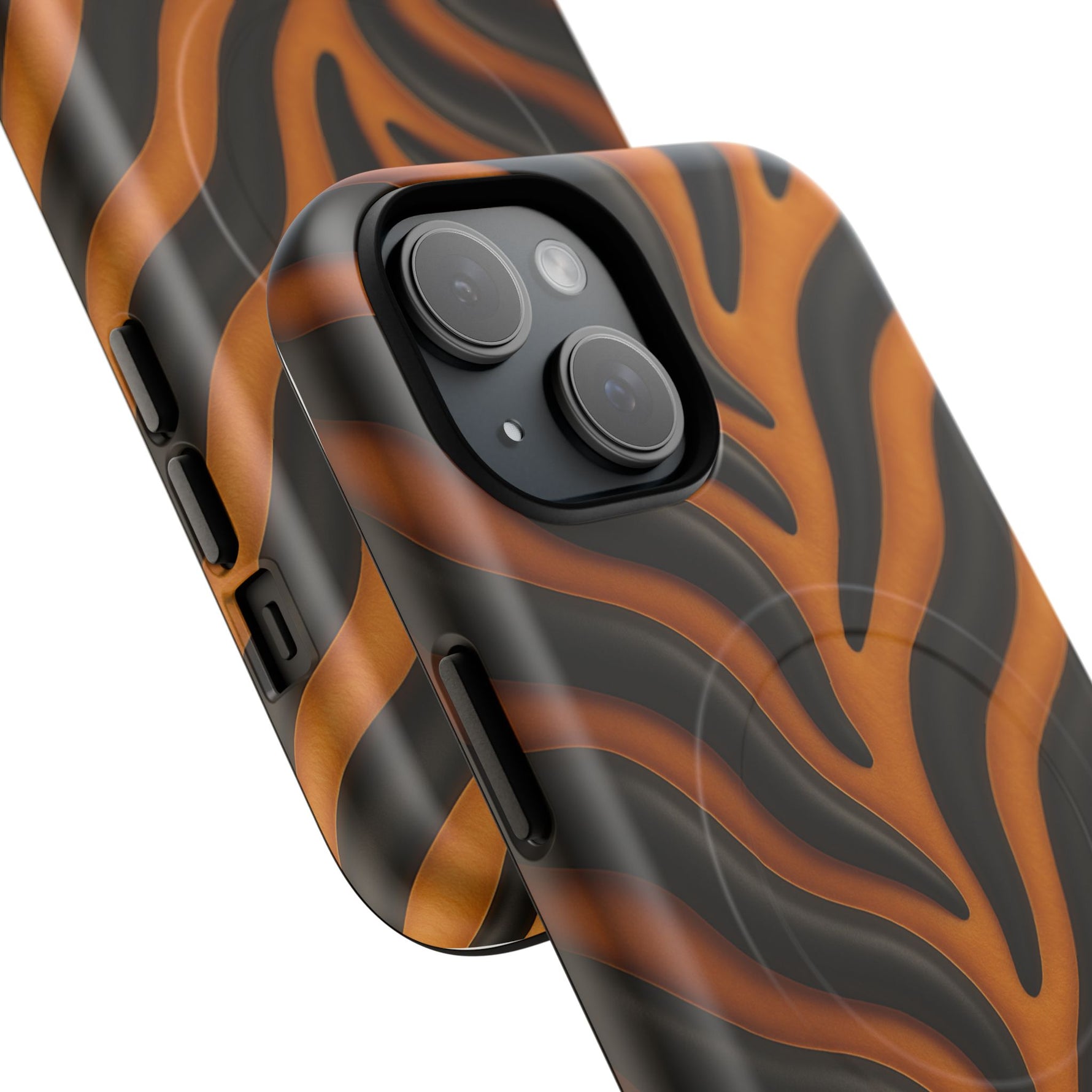 Fierce Tiger Striped iPhone Case - Works with MagSafe - Shamo's