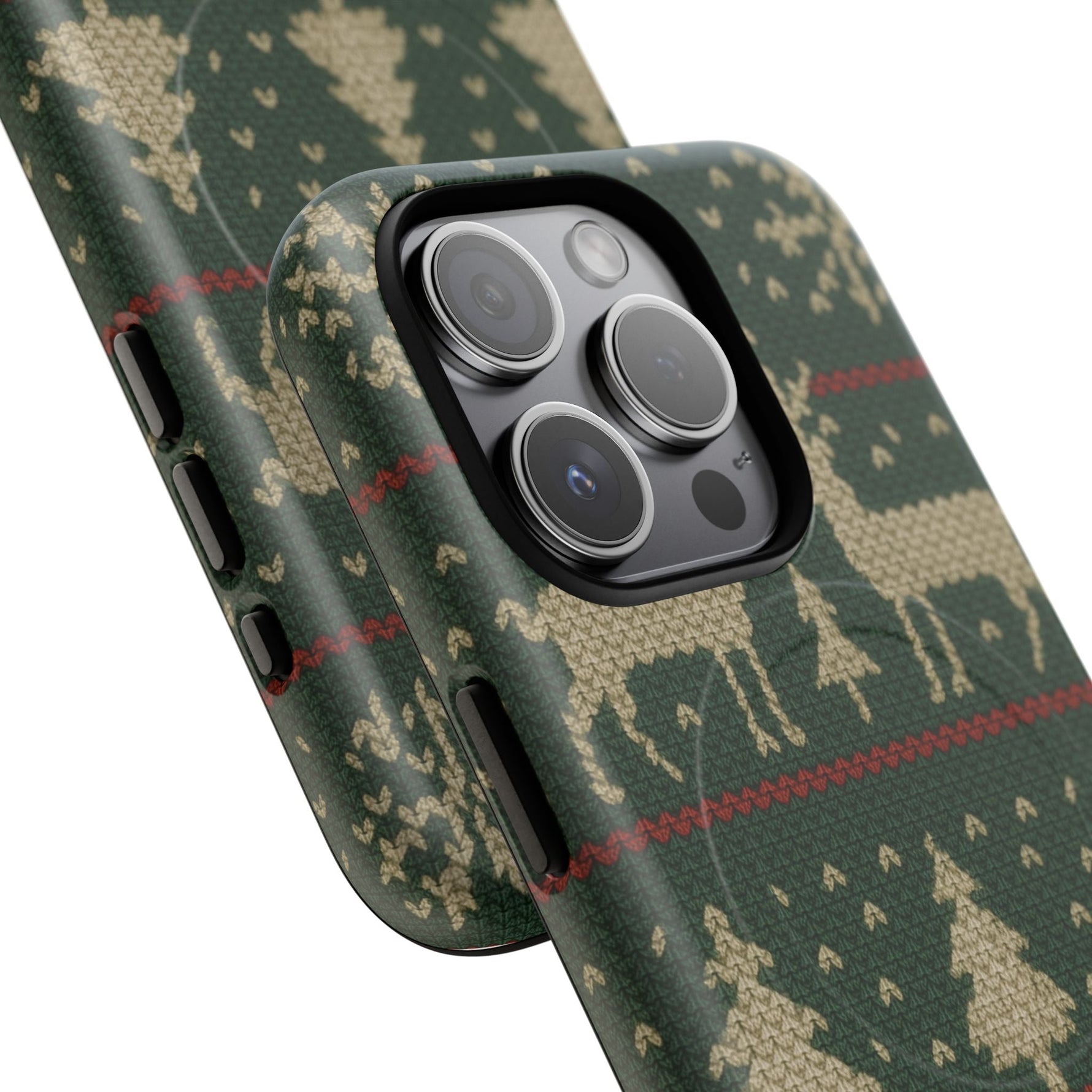 Holiday Knit Reindeer MagSafe Tough iPhone Case  Shamo's