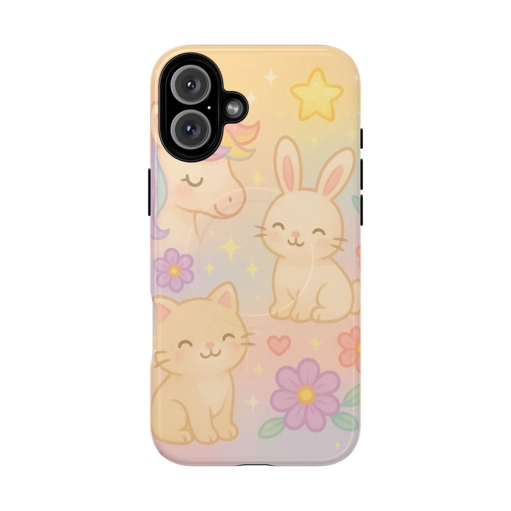 Magical Animal Friends iPhone Case with MagSafe - Shamo's
