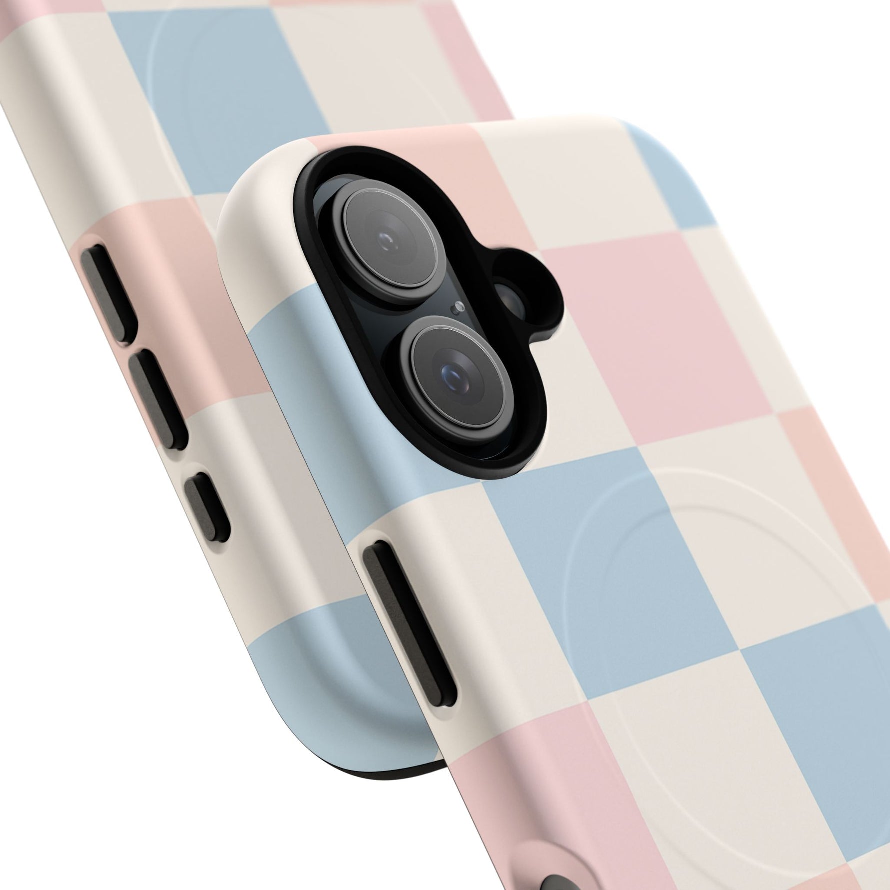 Pastel Checkerboard Pattern iPhone Cases - MagSafe - Shamo's