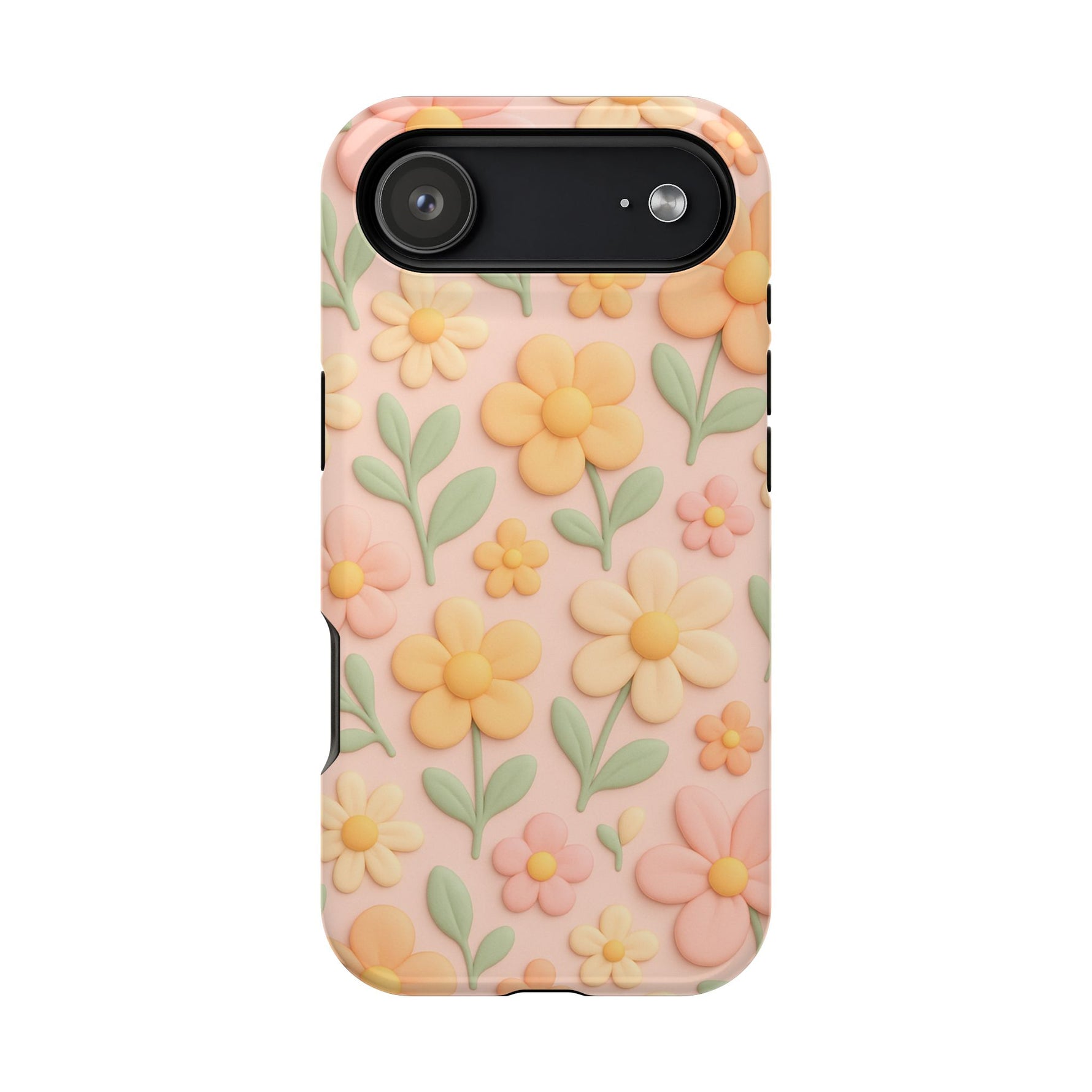 Vintage Floral 3D iPhone Case | MagSafe Compatible - Shamo's