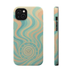 “Flow of Time” iPhone Case with MagSafe Compatibility  Shamo's iPhone 14 Plus / Matte