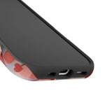 3D Paper Hearts Valentine Love iPhone Case with MagSafe Compatibility, Personalizable - iPhone 17 Pro Max / Glossy - Shamo's