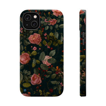 Floral Rose Realistic iPhone Case with MagSafe  Shamo's iPhone 14 Plus / Glossy
