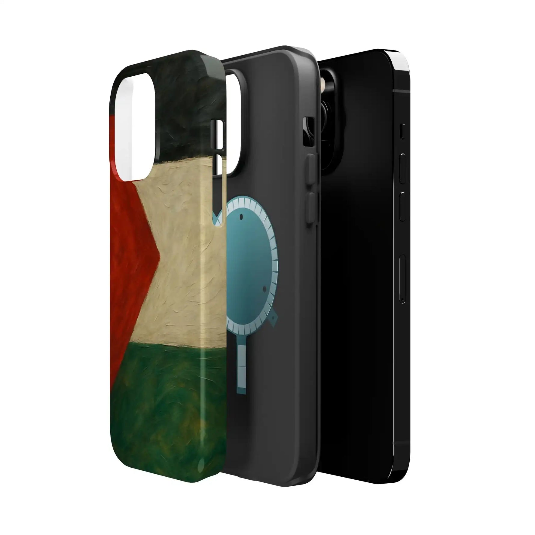 Palestinian Flag Magnetic Impact-Resistant Phone Case