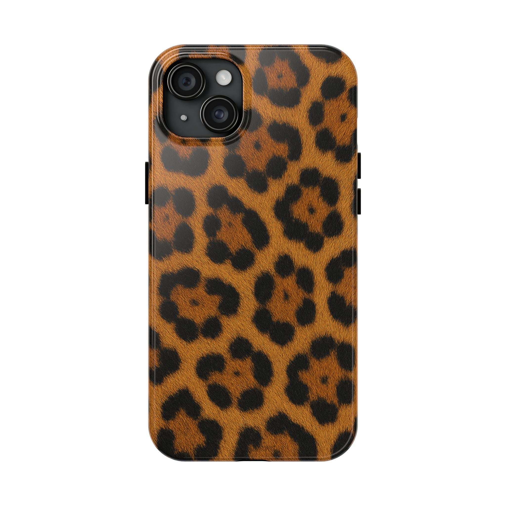 Lion Skin Pattern Tough Phone Case — Rugged Protective Phone Case - iPhone 15 Plus - Shamo's