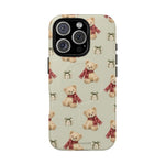 Teddy Bear on Holidays iPhone Magnetic Case with MagSafe
