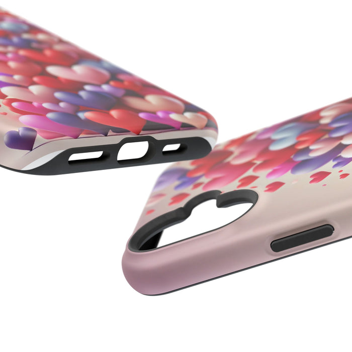 Shamo's Phone Case | MagSafe Compatible | Love Hearts Theme for iPhone 17 and more
