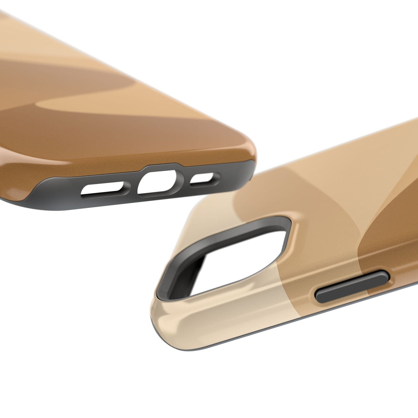 Neutral Desert Wave Design iPhone Case | MagSafe  Shamo's