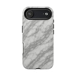 Silver Mist Marble iPhone Case with MagSafe - Shamo's