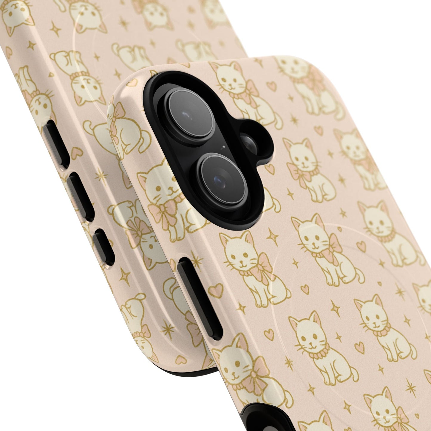 Cute Kawaii Cat Pattern iPhone Case with MagSafe  Shamo's
