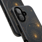 Gold Fireworks Celebration iPhone Case with MagSafe  Shamo's