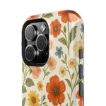 Floral Vintage Garden iPhone Case — with MagSafe