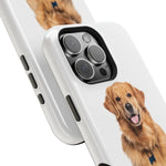 MagSafe Tough Cases with Golden Retriever dog print - Shamo's