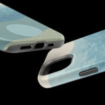 “Calm Over Chaos” Abstract Ocean Wave iPhone Case | MagSafe Compatible  Shamo's