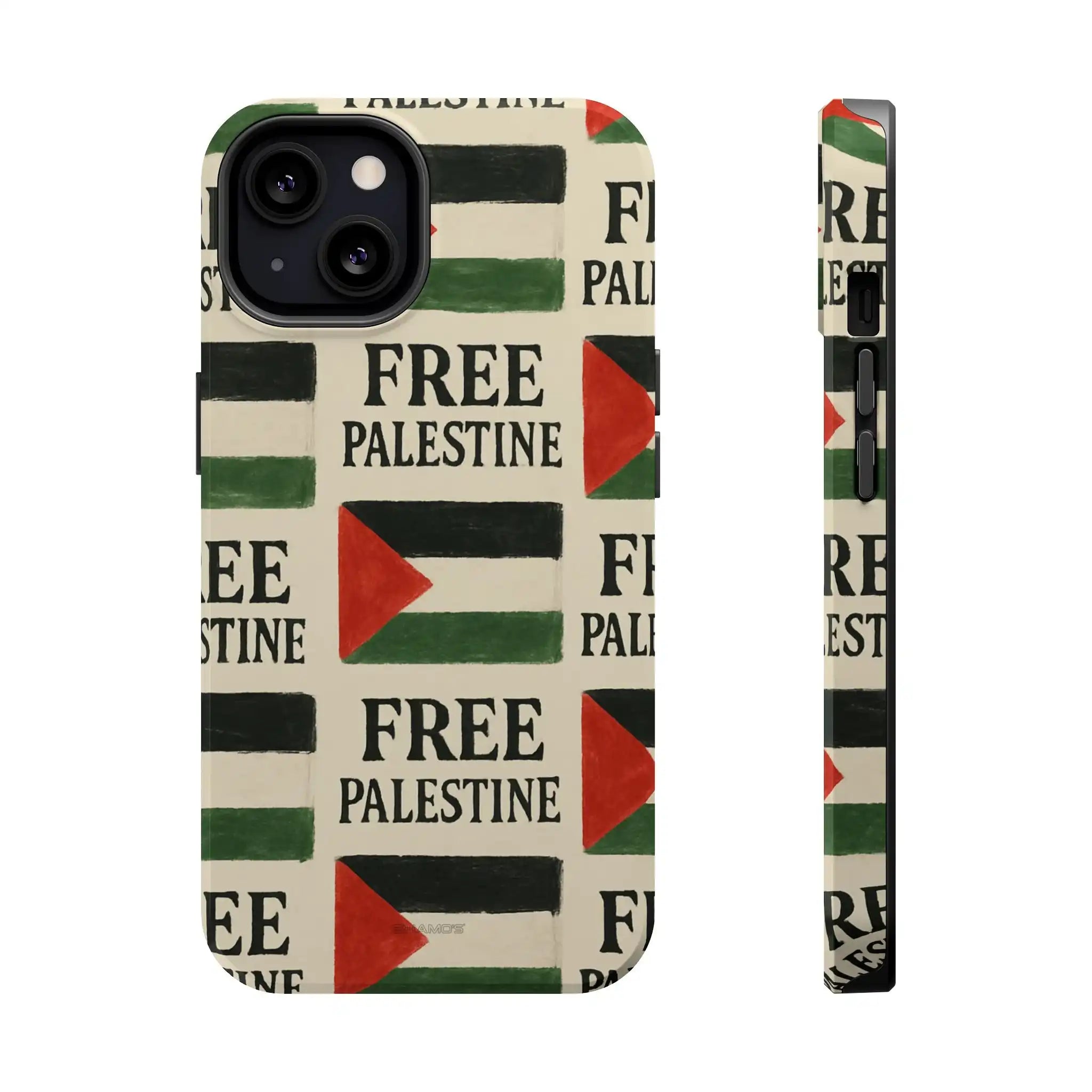 Palestinian Flag Tough Phone Case — Magnetic Impact-Resistant - iPhone 13 / Glossy - Shamo's