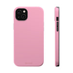Cotton Candy Pastel Pink Impact-Resistant Phone Case | Slim Protective MagSafe-Compatible Cover