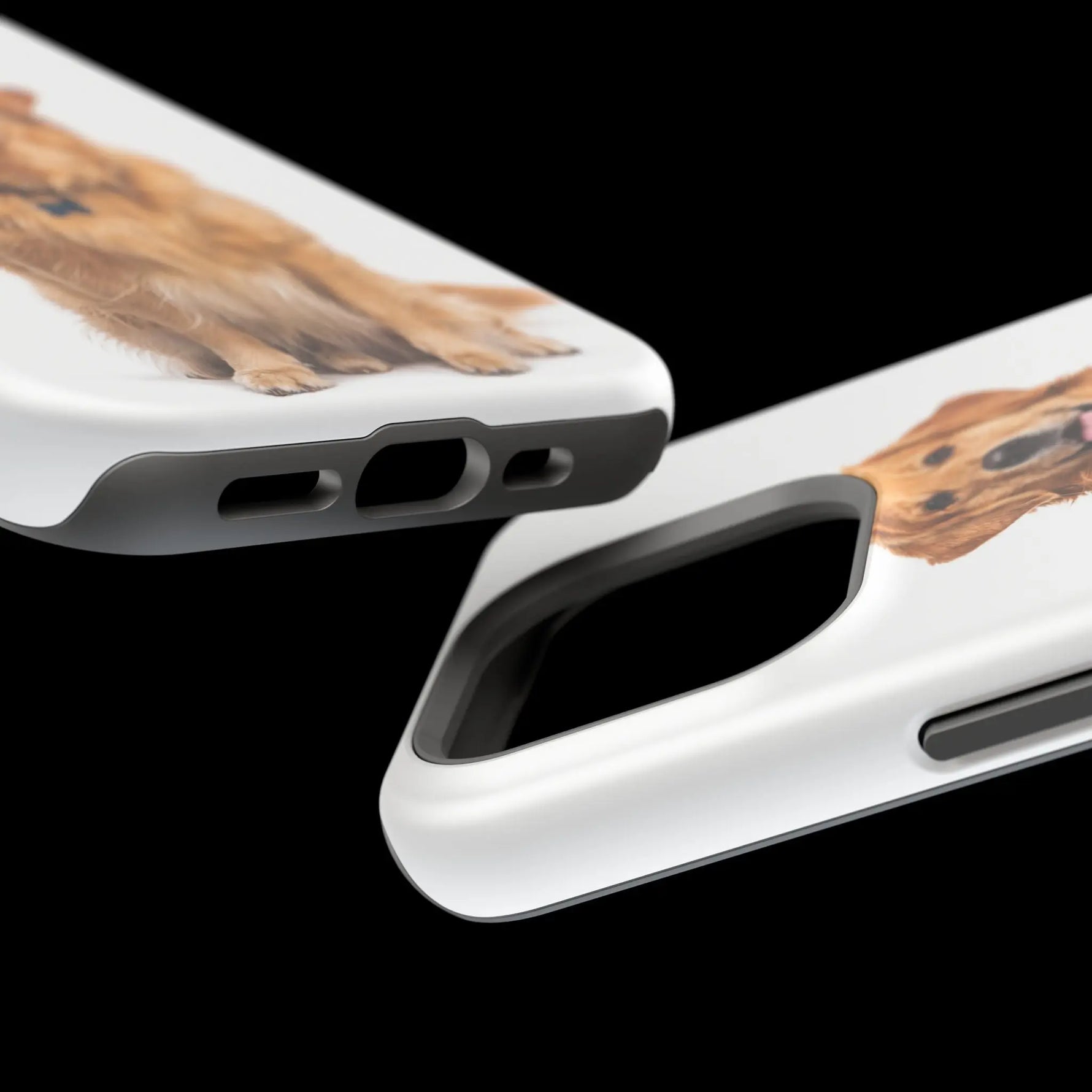 MagSafe Tough Cases with Golden Retriever dog print - Shamo's