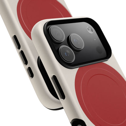 Japan Flag iPhone Case - Tough Works with MagSafe