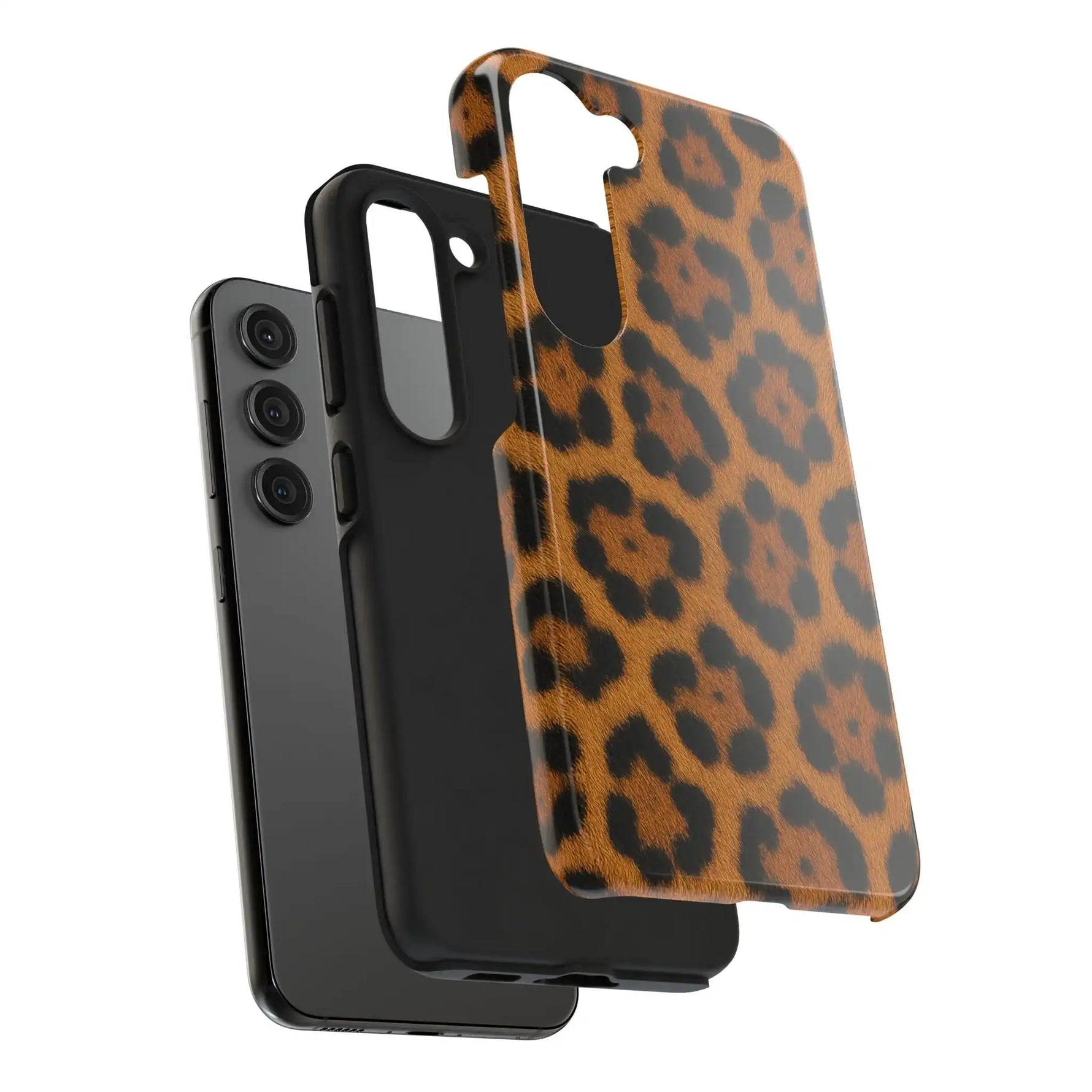 Lion Skin Pattern Tough Phone Case — Rugged Protective Phone Case  Shamo's