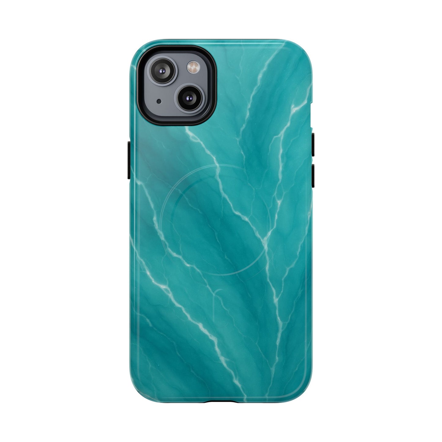 Ocean Aura Marble iPhone Case — MagSafe Compatible - Shamo's