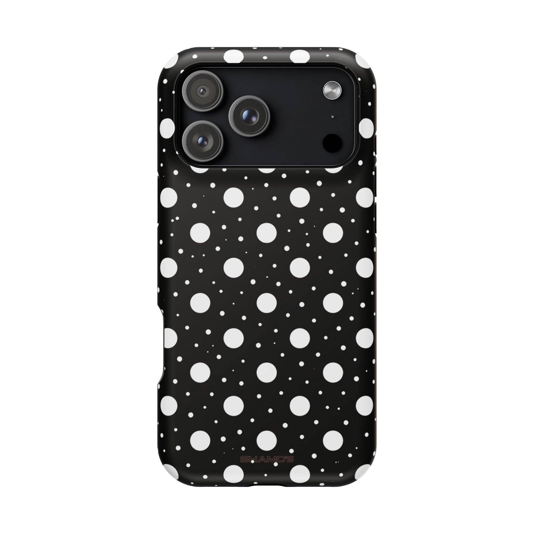 Polka Dot Impact-Resistant iPhone Case | MagSafe