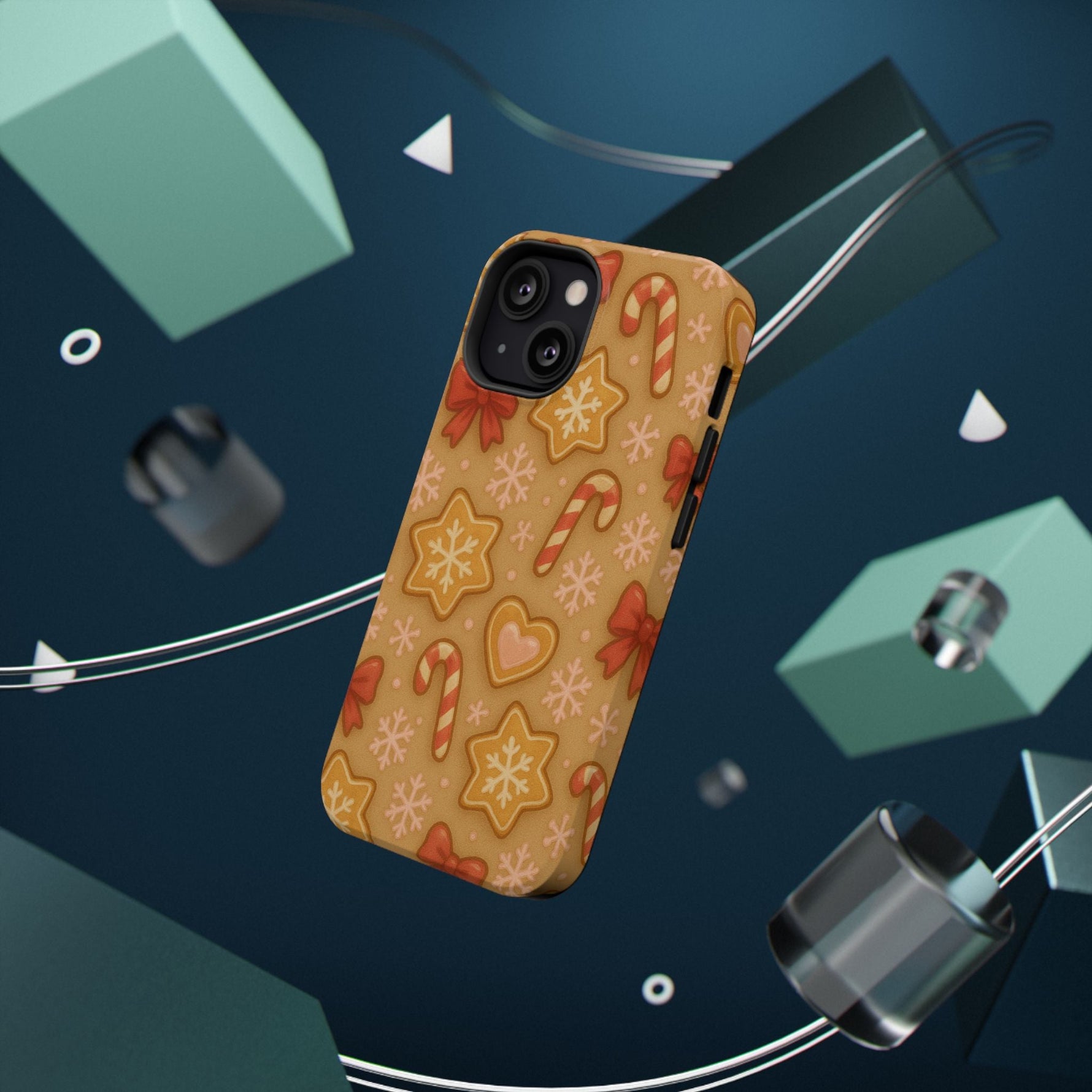 Candy Cane & Gingerbread Holiday iPhone Case — Impact-Resistant  Shamo's