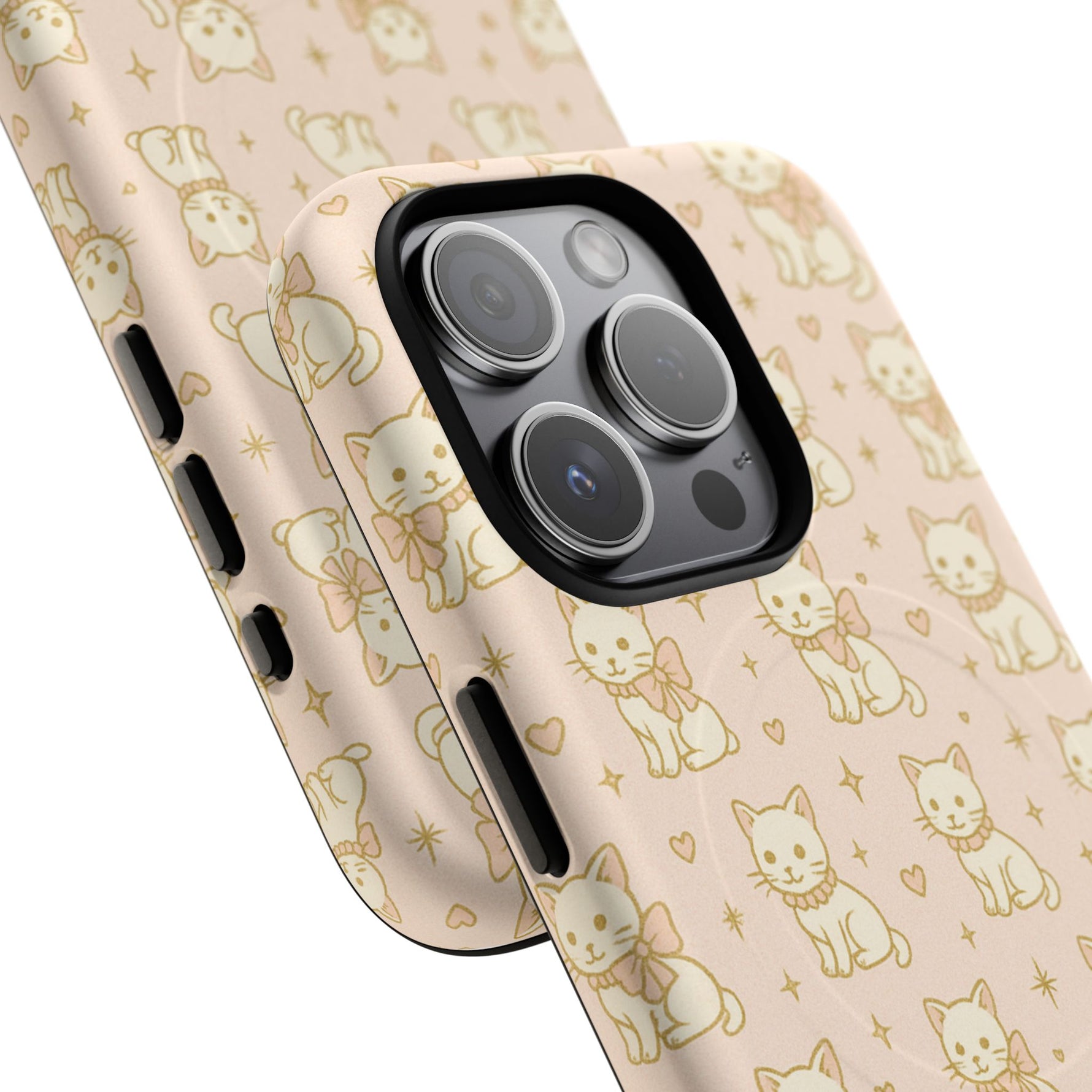 Cute Kawaii Cat Pattern iPhone Case with MagSafe - Shamo's