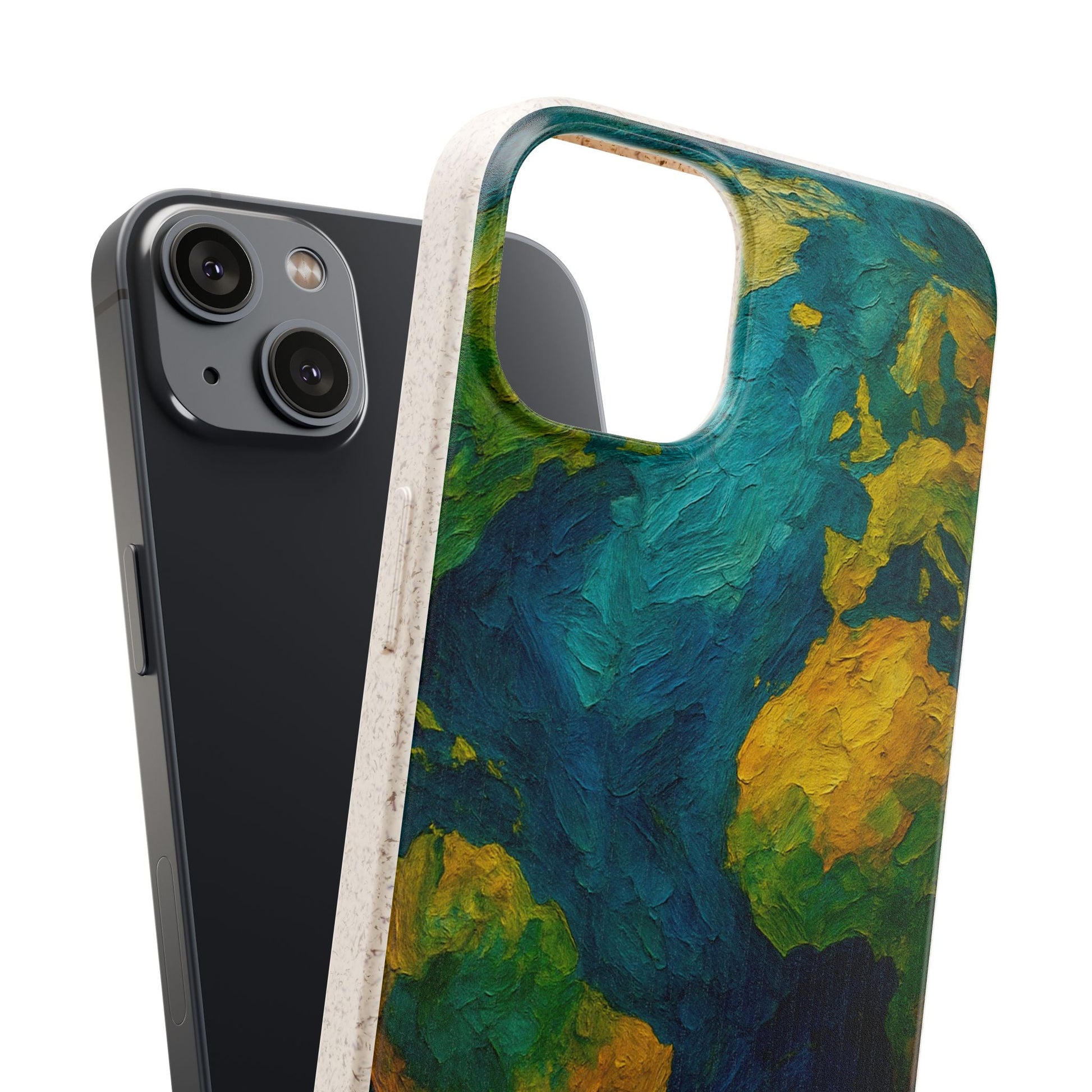 Biodegradable Phone Case — Earth Illustration Eco-Friendly Case  Shamo's