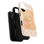 Strawberry Teddy iPhone Case with MagSafe  Shamo's