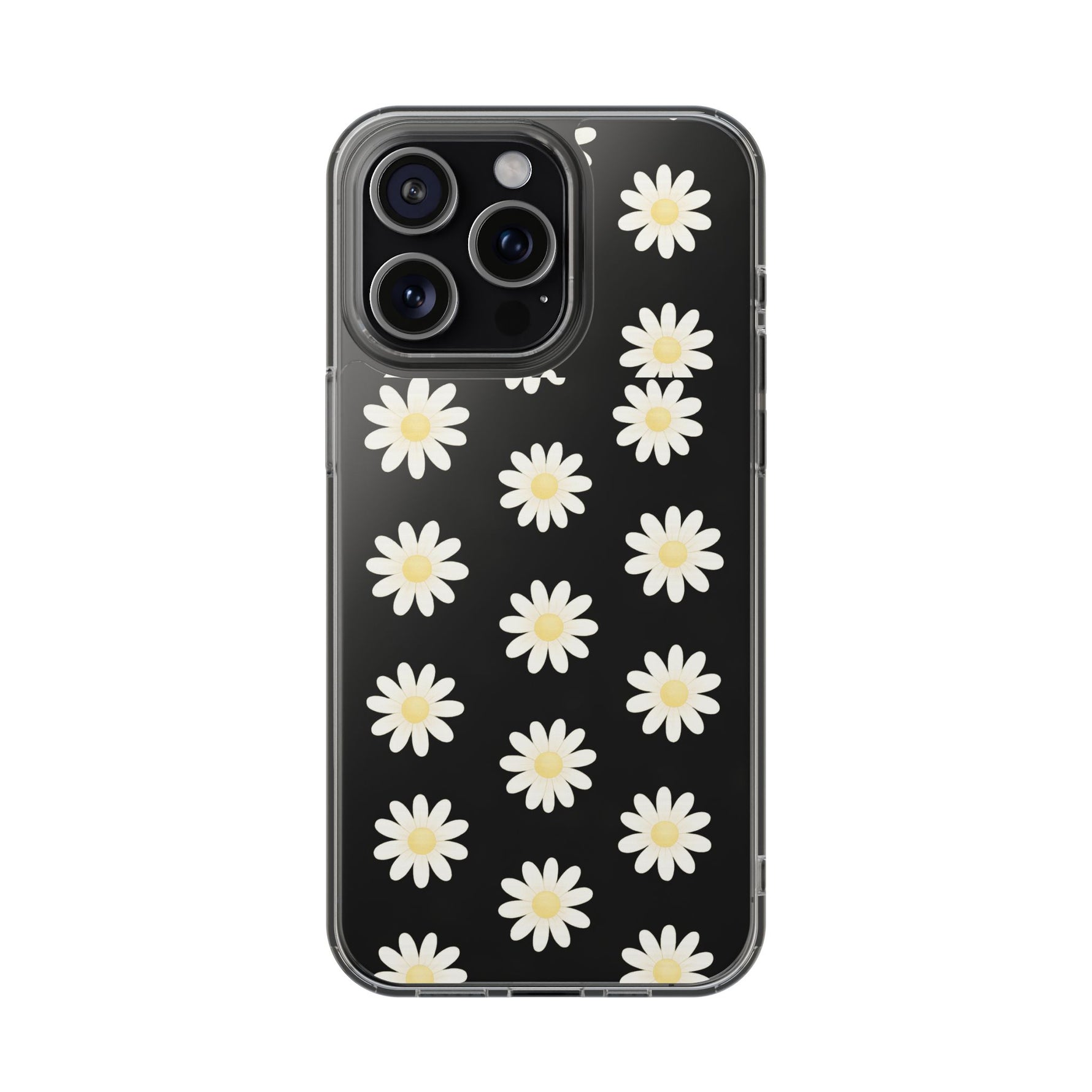 Daisy Floral Clear iPhone Case - Shamo's