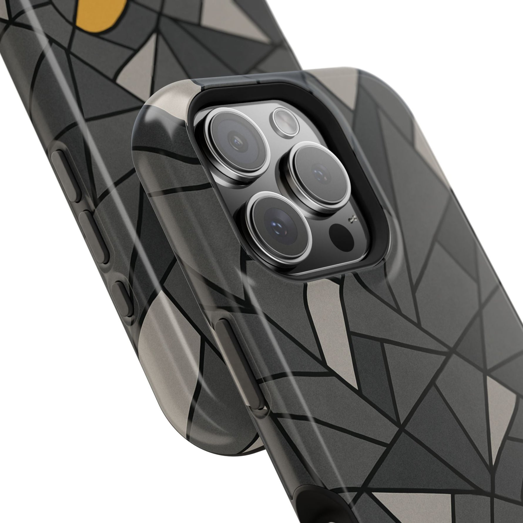 “Rebuilding Myself” Abstract iPhone Case — Magnetic MagSafe Impact-Resistant  Shamo's