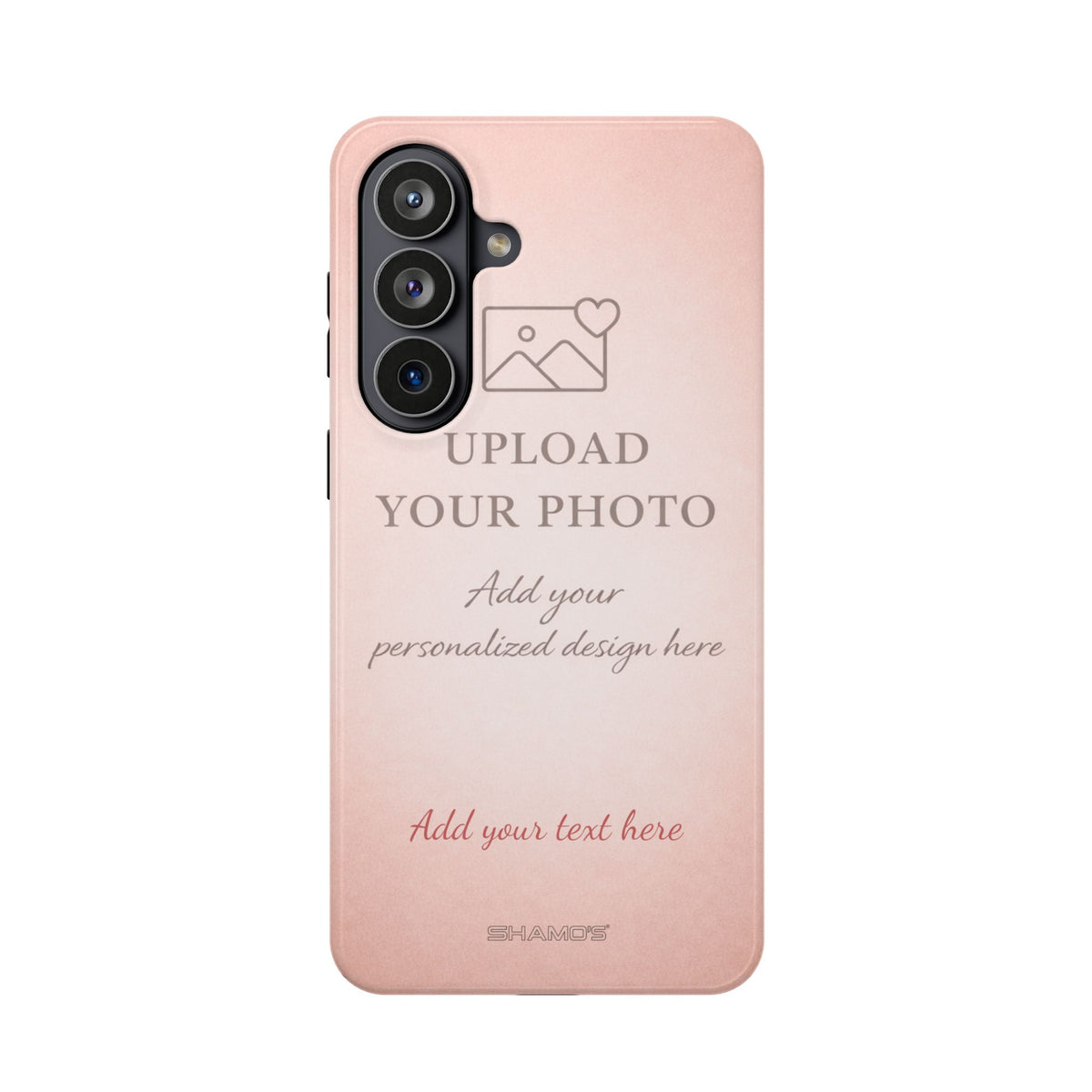 Personalizable iPhone Case | Add Your Own Photo and Text | MagSafe Compatible