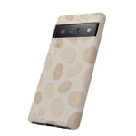 Neutral Pebble Pattern Tough iPhone Case  Shamo's