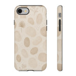 Neutral Pebble Pattern Tough iPhone Case  Shamo's