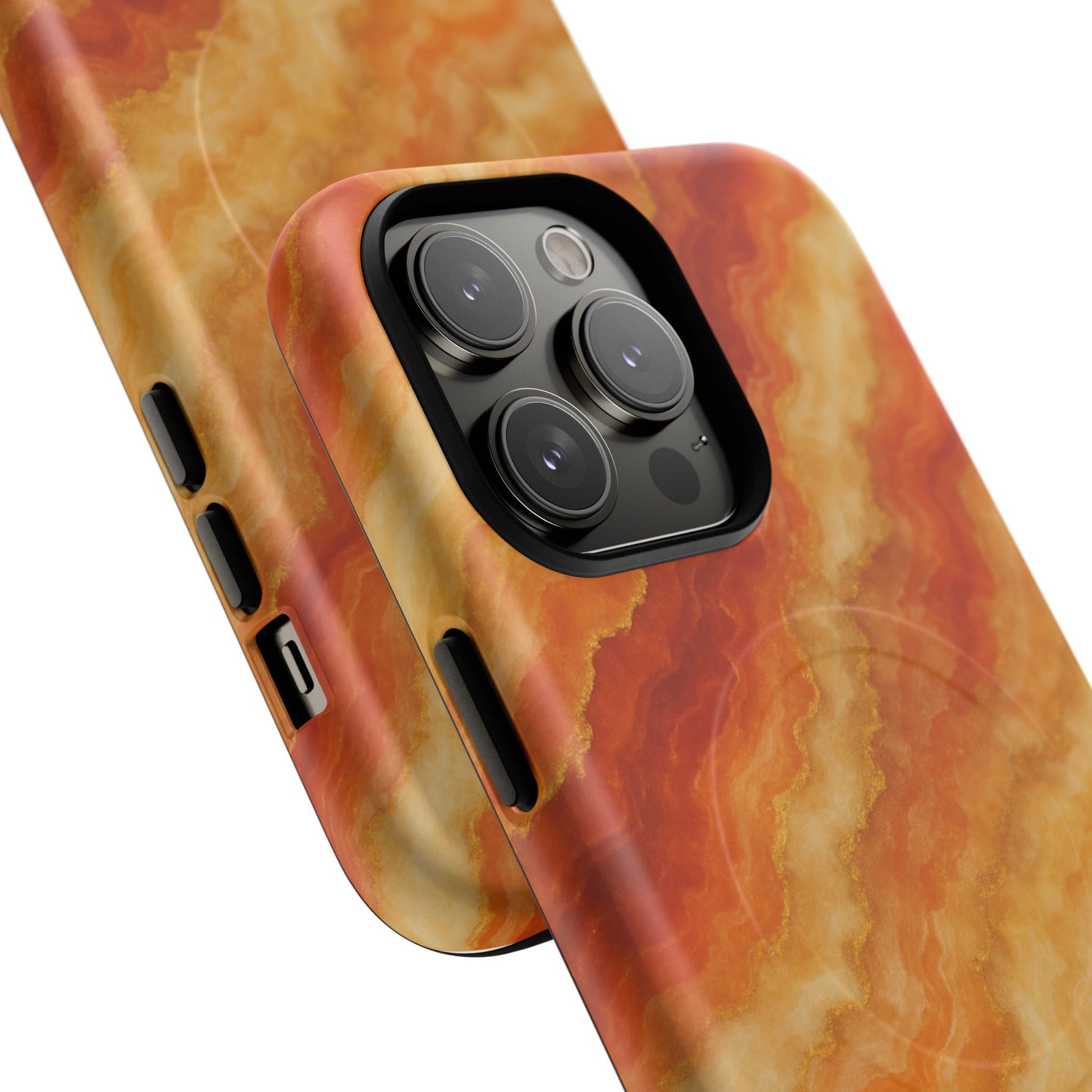 Amber Agate Marble iPhone Case with MagSafe  Shamo's
